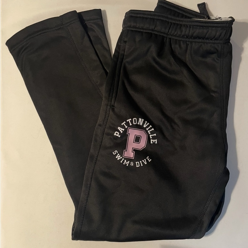 Pattonville Swim & Dive Black Sweatpants - small